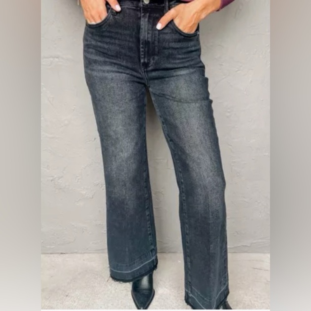 Dear John High Rise Wide Leg Jeans